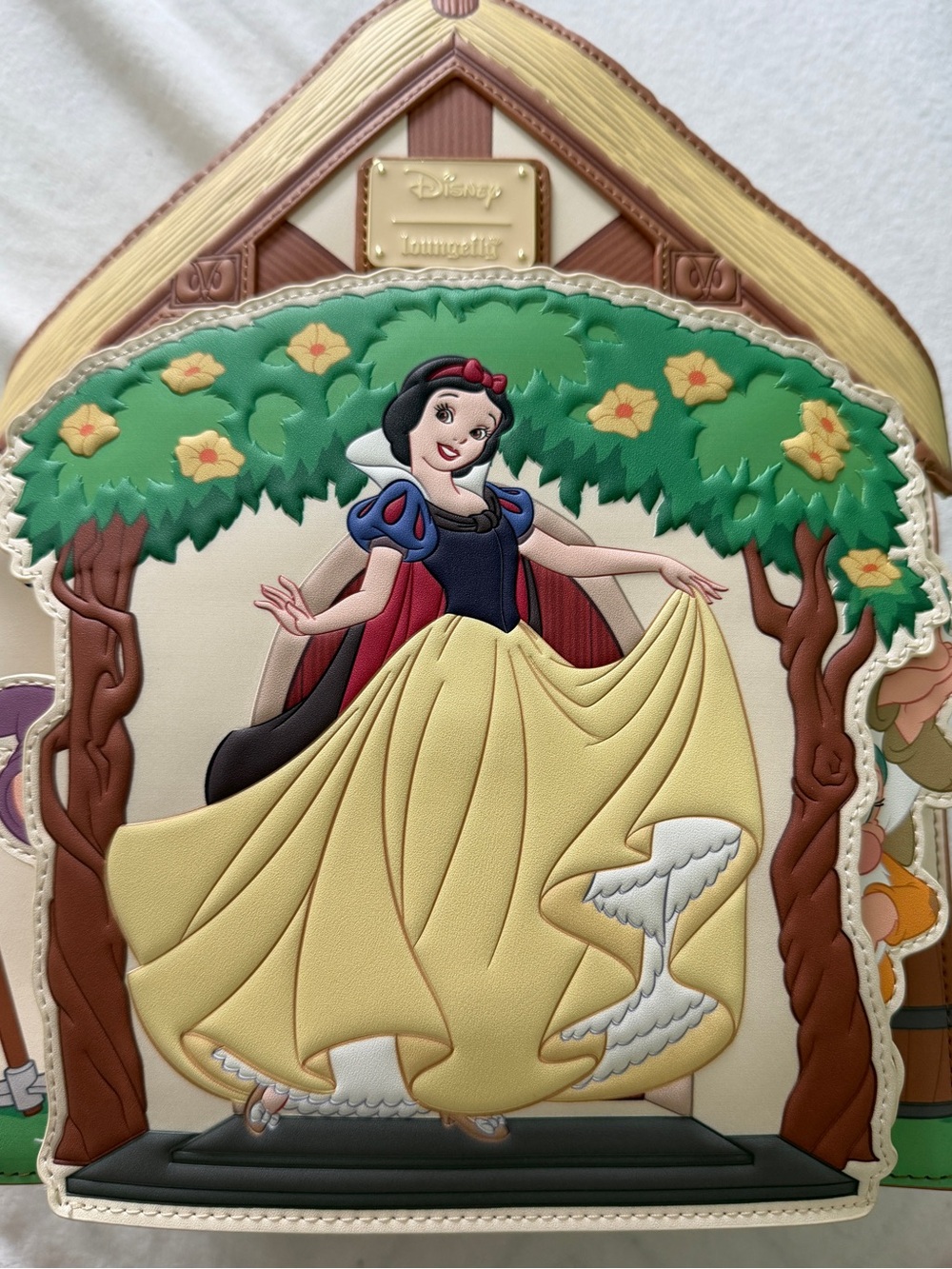 Disney Snow White Loungefly back pack  - Yellow, Blue, Red, Green